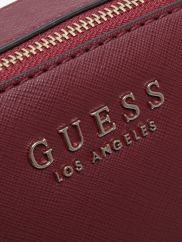 Robyn Burgundy Textured Camera Bag