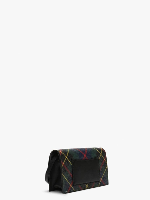 Derby Green Hunting Tartan Phone Cross-Body Bag