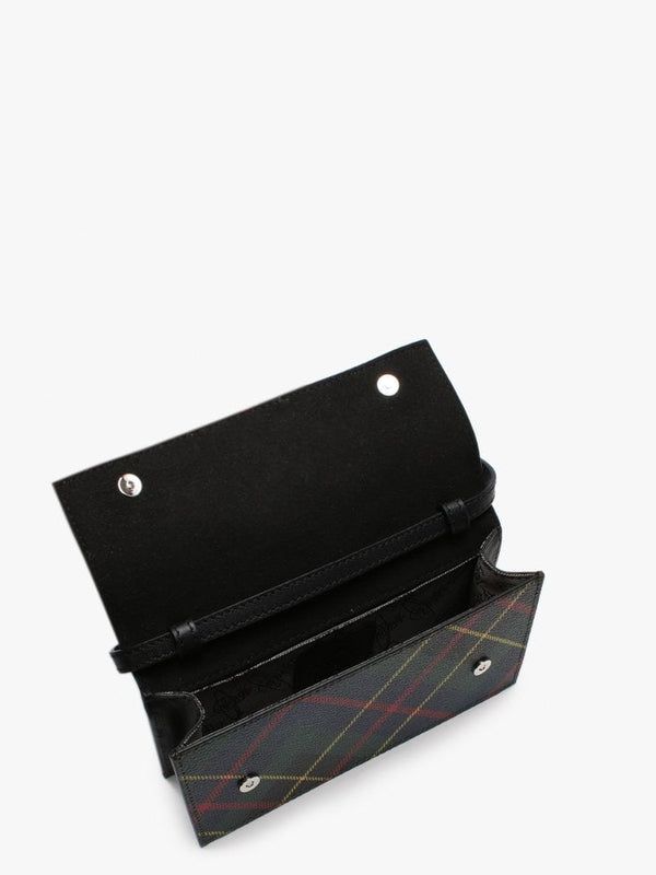 Derby Green Hunting Tartan Phone Cross-Body Bag