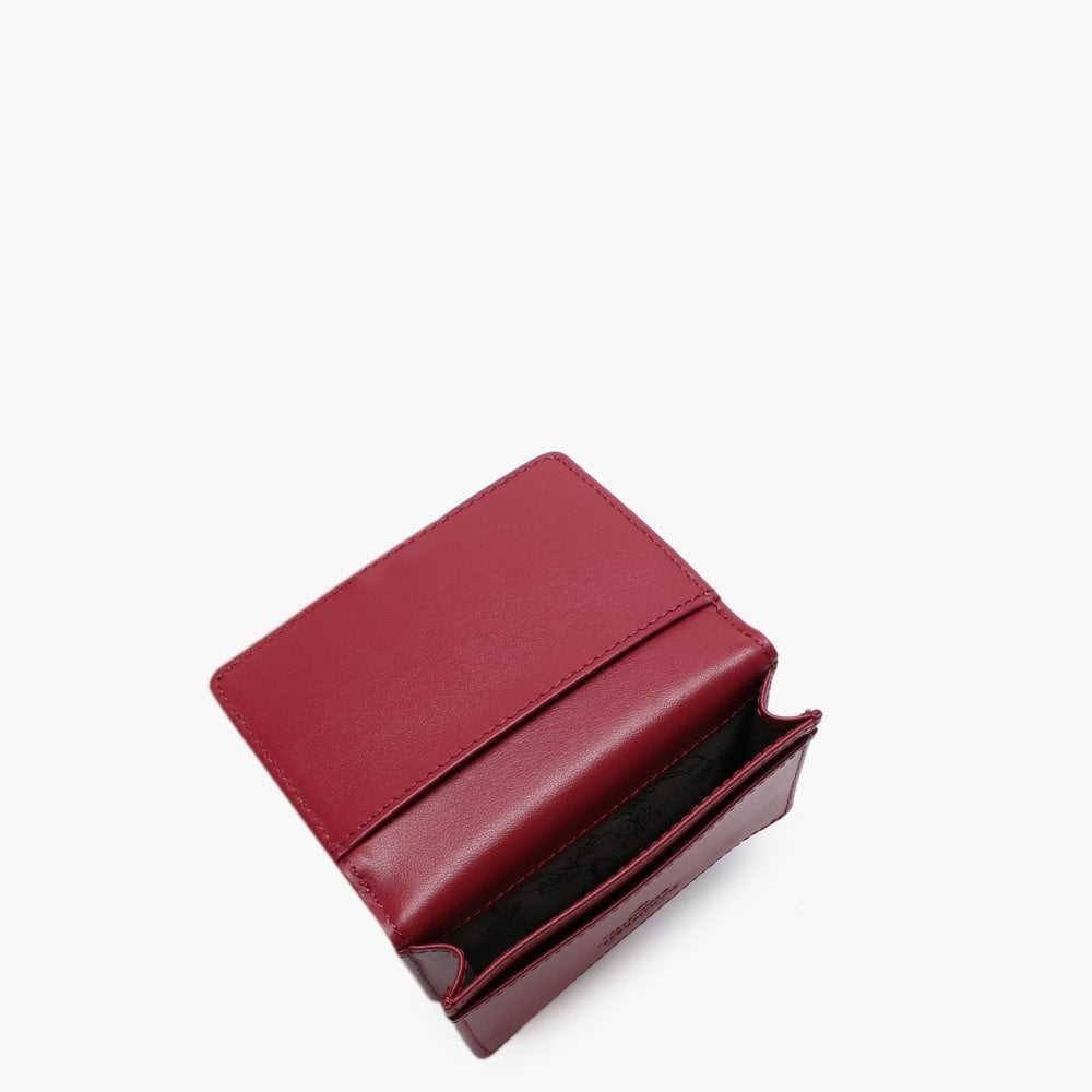 Derby Red Tartan Business Card Holder