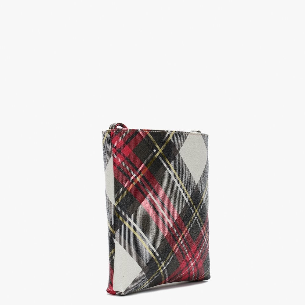 Derby Square Red Tartan New Exhibition Cross-Body Bag