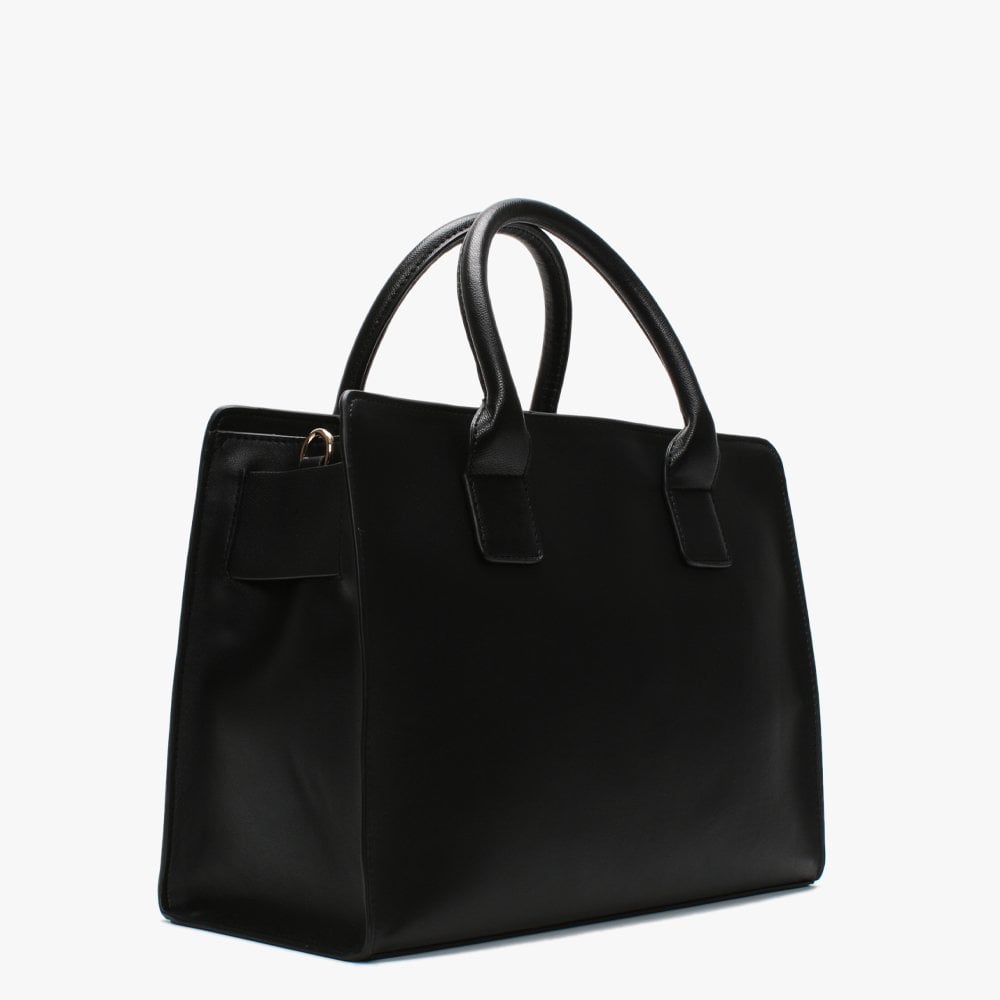 Fisarmonica Black Logo Tote Bag