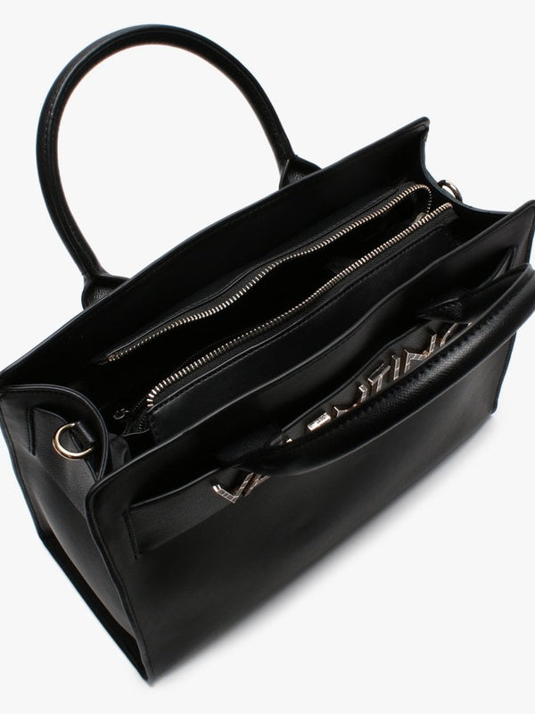 Fisarmonica Black Logo Tote Bag