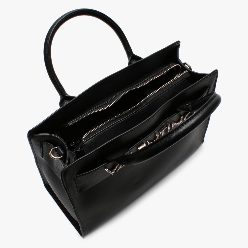 Fisarmonica Black Logo Tote Bag