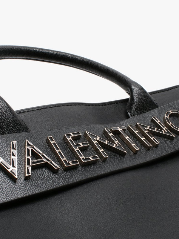 Fisarmonica Black Logo Tote Bag