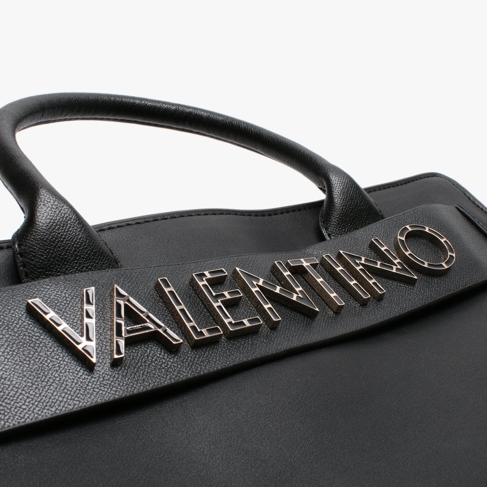 Fisarmonica Black Logo Tote Bag