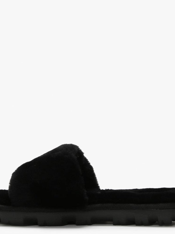 Women's Cozette Black Sheepskin Slippers