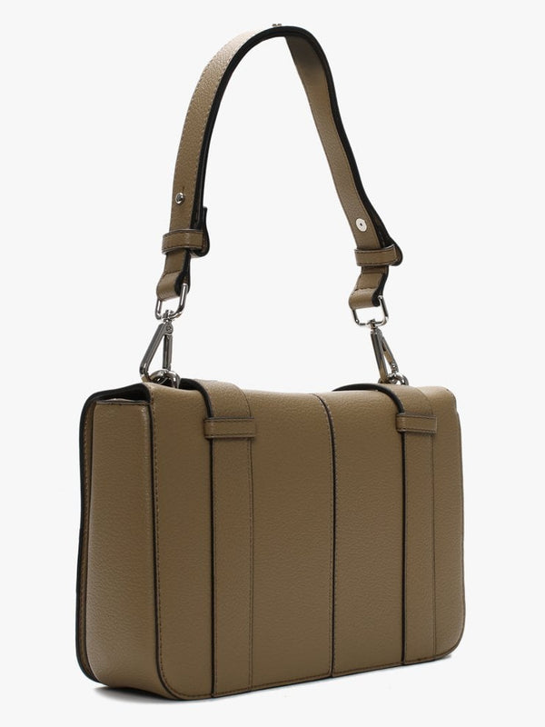Belt Convertible Tan Shoulder Bag