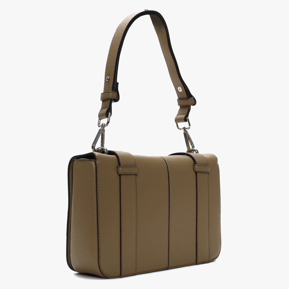 Belt Convertible Tan Shoulder Bag