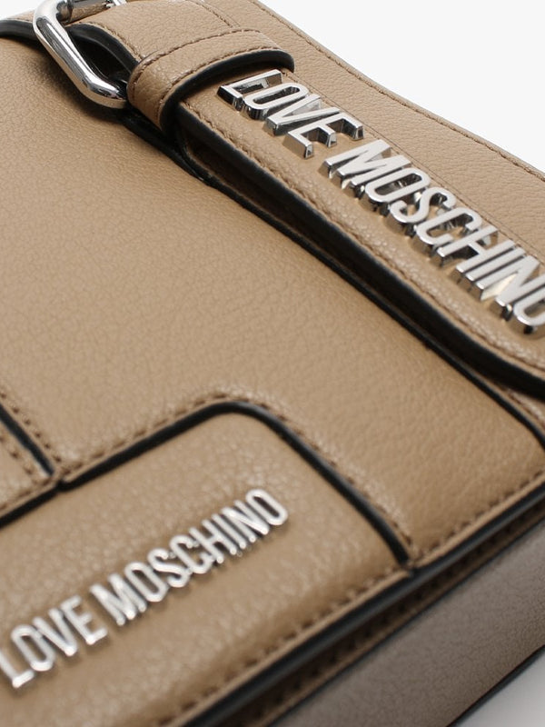 Belt Convertible Tan Shoulder Bag