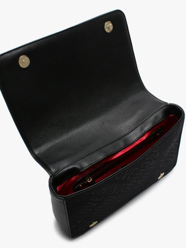 Fantasy Black Logo Cross-Body Bag