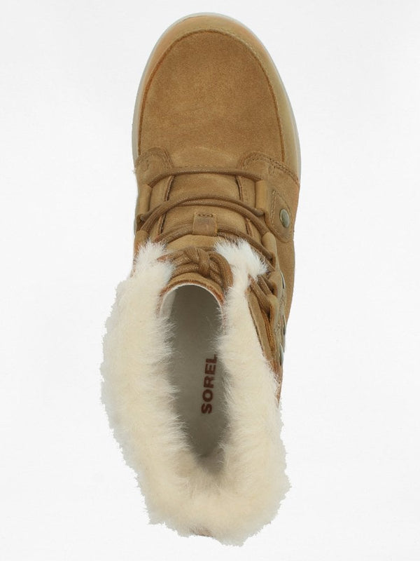 Explorer Joan Camel Brown & Ancient Fossil Leather & Suede Ankle Boots