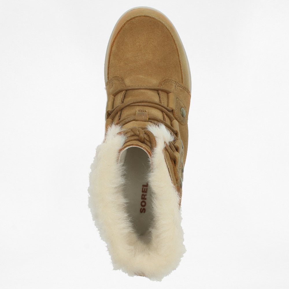 Explorer Joan Camel Brown & Ancient Fossil Leather & Suede Ankle Boots