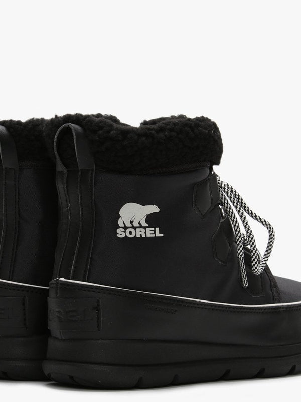 Explorer Carnival Black & Sea Salt Nylon Ankle Boots
