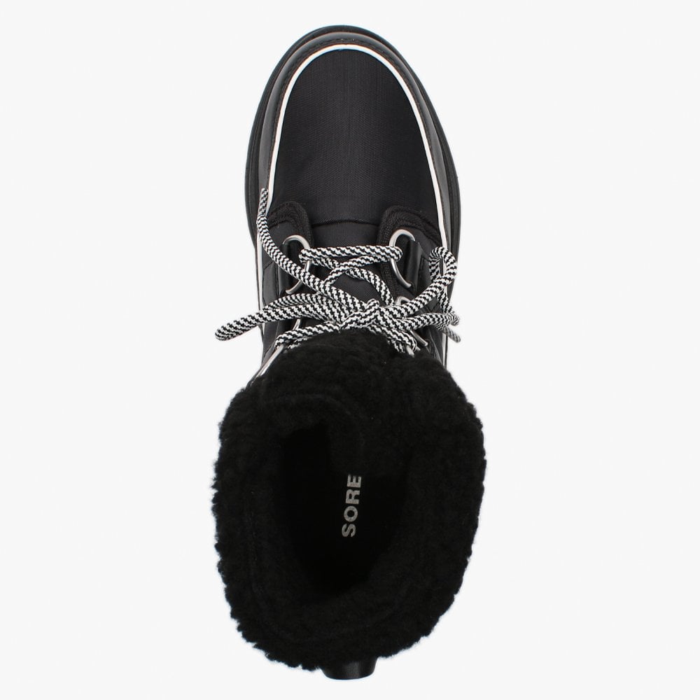 Explorer Carnival Black & Sea Salt Nylon Ankle Boots
