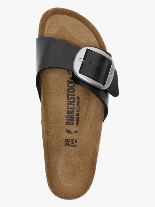 Madrid Big Buckle Graceful Licorice Birko-Flor Mules