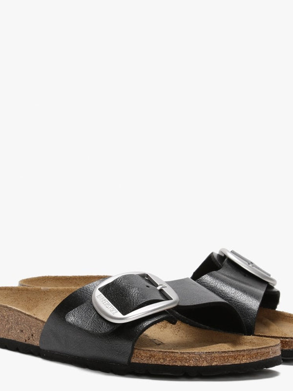 Madrid Big Buckle Graceful Licorice Birko-Flor Mules