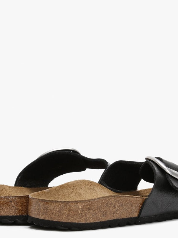Madrid Big Buckle Graceful Licorice Birko-Flor Mules