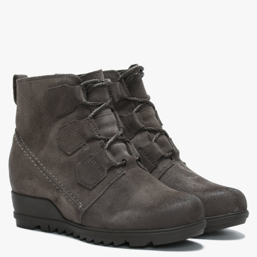 Evie Lace Major Suede Ankle Boots