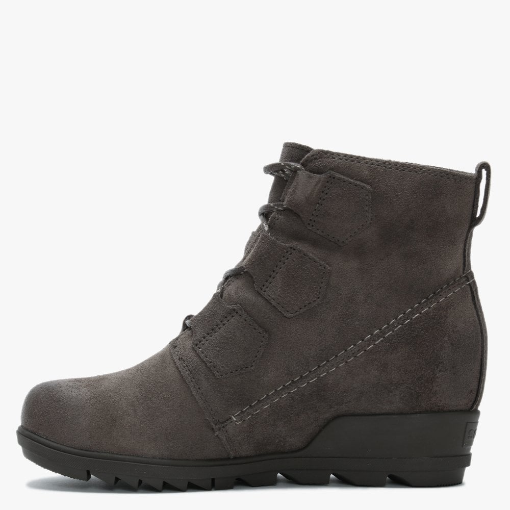 Evie Lace Major Suede Ankle Boots