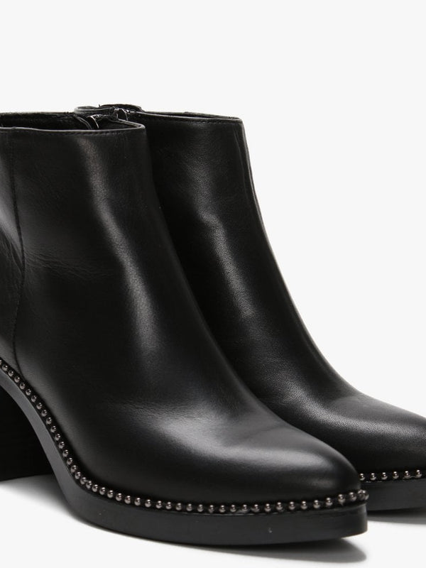 Lekora Black Nylon Winter Boots