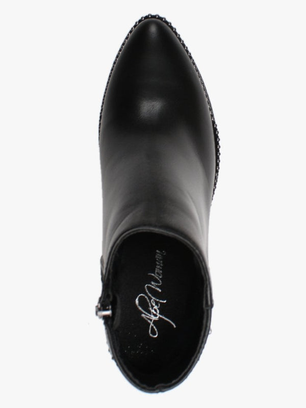 Lekora Black Nylon Winter Boots