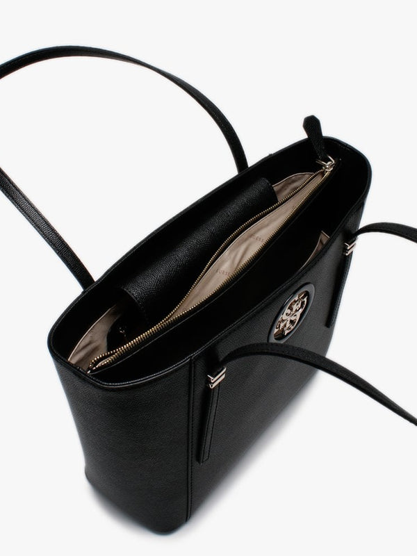 Open Road Black Tote Bag