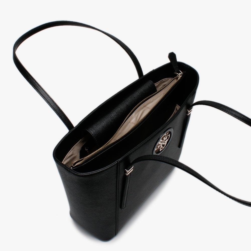 Open Road Black Tote Bag