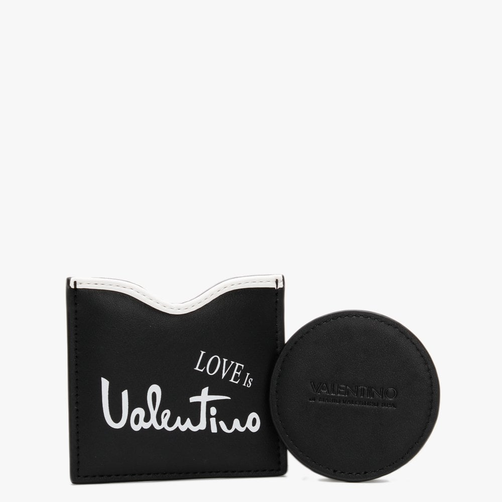 Stewie Black Travel Mirror & Pouch