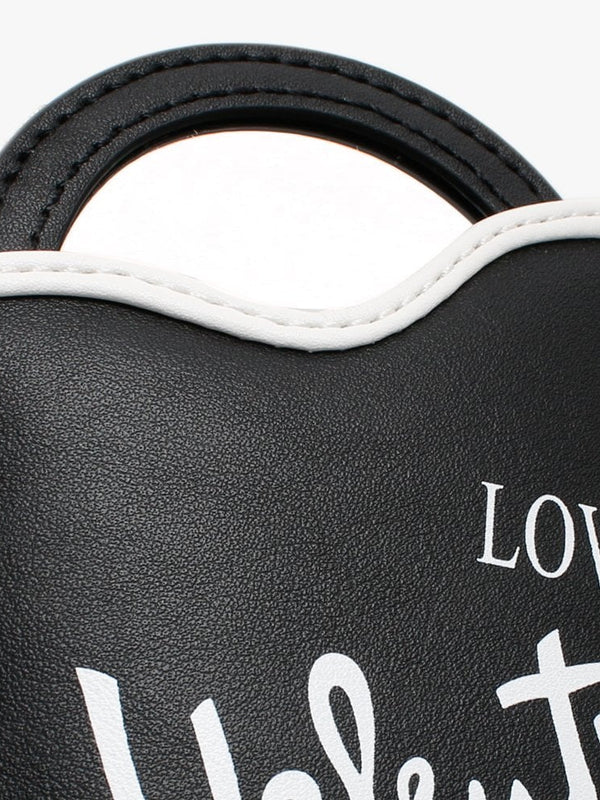 Stewie Black Travel Mirror & Pouch