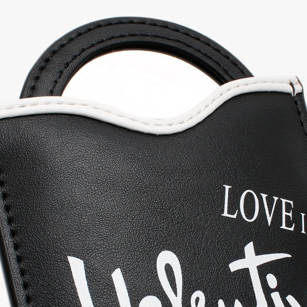 Stewie Black Travel Mirror & Pouch
