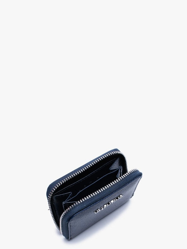 Marilyn Blue Metallic Shimmer Coin Purse