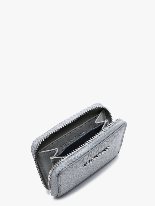 Marilyn Silver Metallic Shimmer Coin Purse