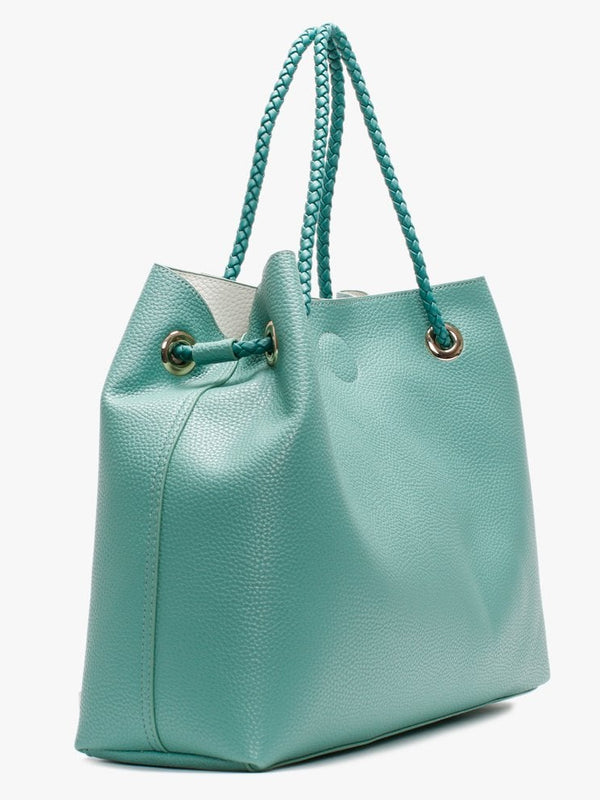 Corsair Menta Pebbled Reversible Tote Bag