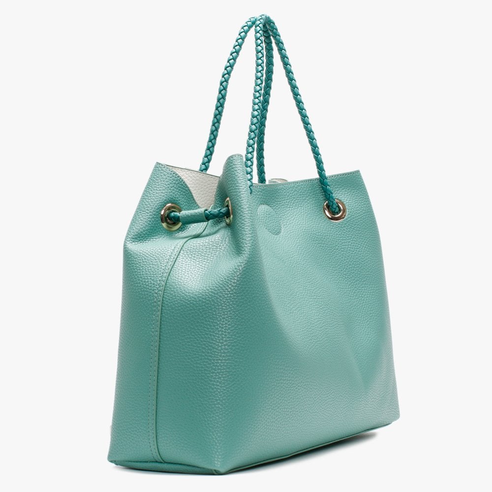 Corsair Menta Pebbled Reversible Tote Bag