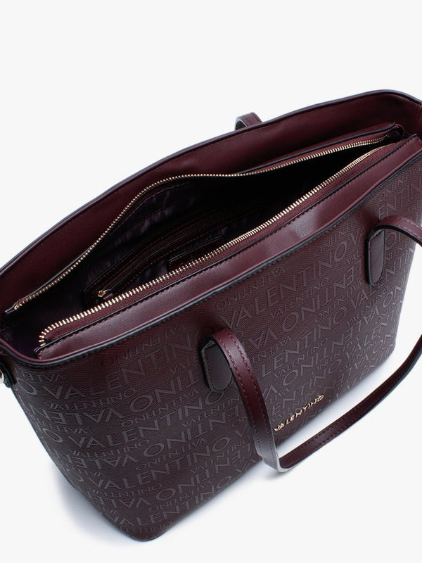 Dory Purple Repeat Logo Tote Bag