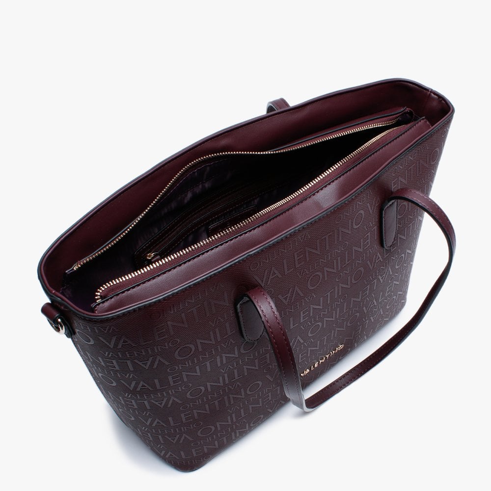 Dory Purple Repeat Logo Tote Bag