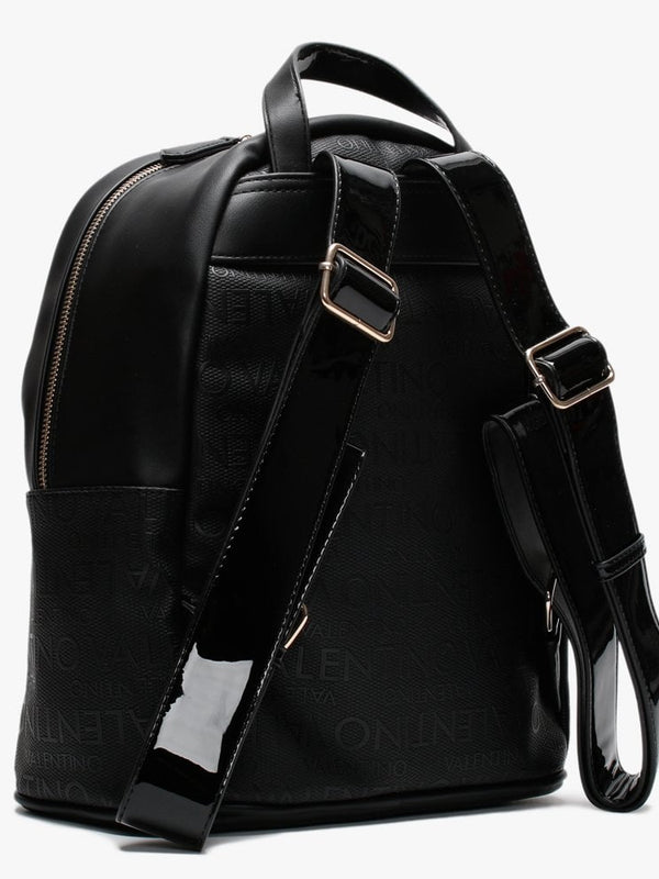 Zaino Black Repeat Logo Backpack
