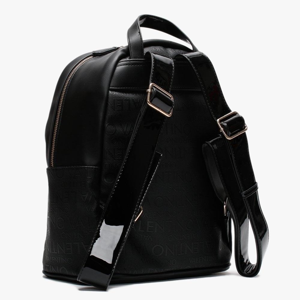 Zaino Black Repeat Logo Backpack