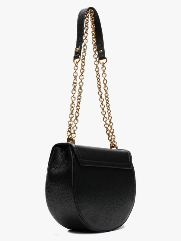 Chicago Special Black Grainy Leather Satchel Bag