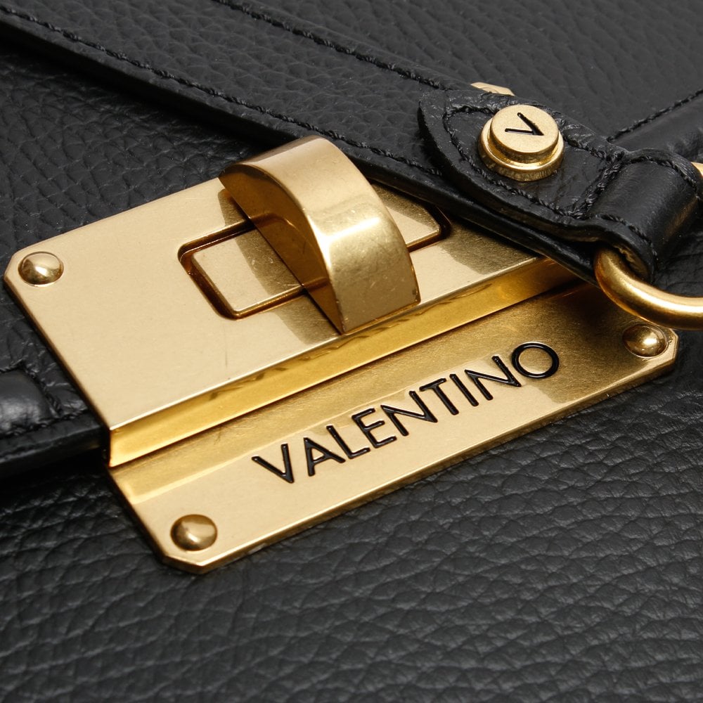 Chicago Special Black Grainy Leather Satchel Bag