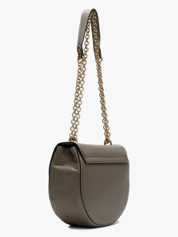 Chicago Special Taupe Grainy Leather Satchel Bag