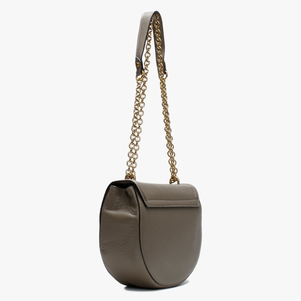 Chicago Special Taupe Grainy Leather Satchel Bag