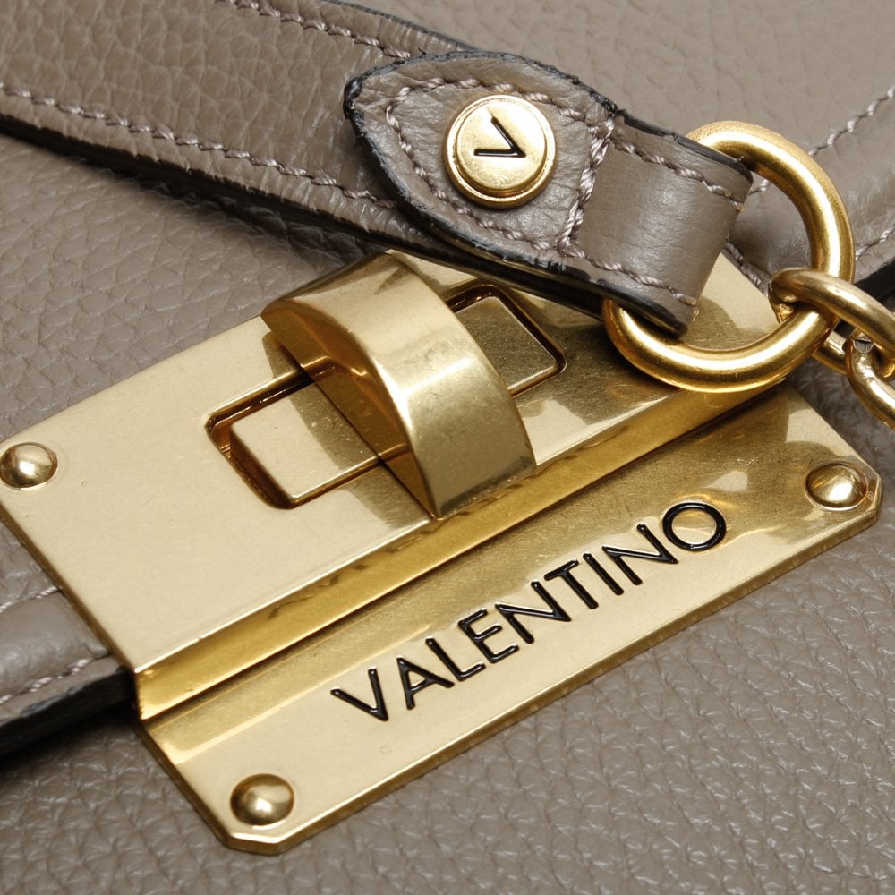 Chicago Special Taupe Grainy Leather Satchel Bag