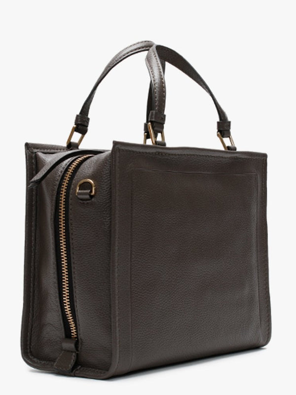 Box Ash Pebbled Leather Shopper Bag