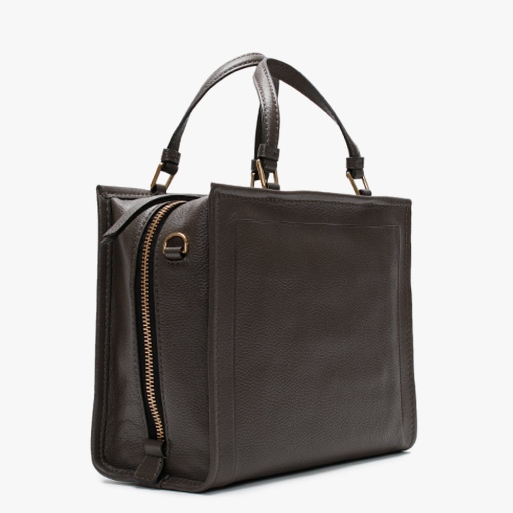 Box Ash Pebbled Leather Shopper Bag