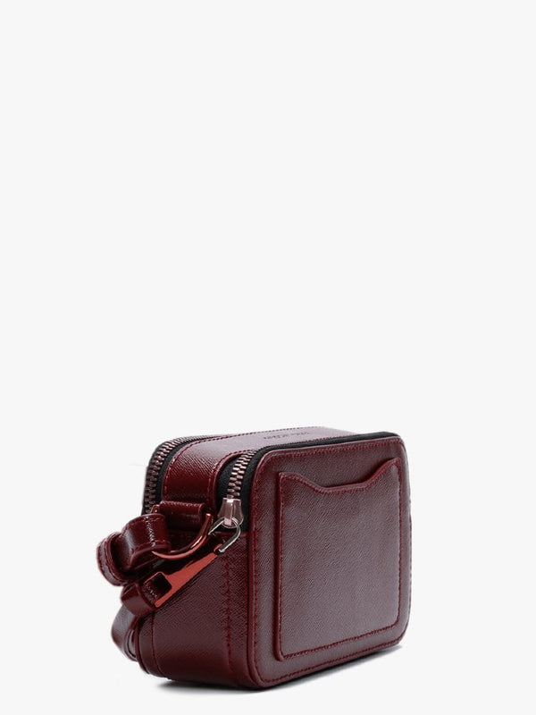 The Snapshot DTM Wine Leather Cross-Body Bag