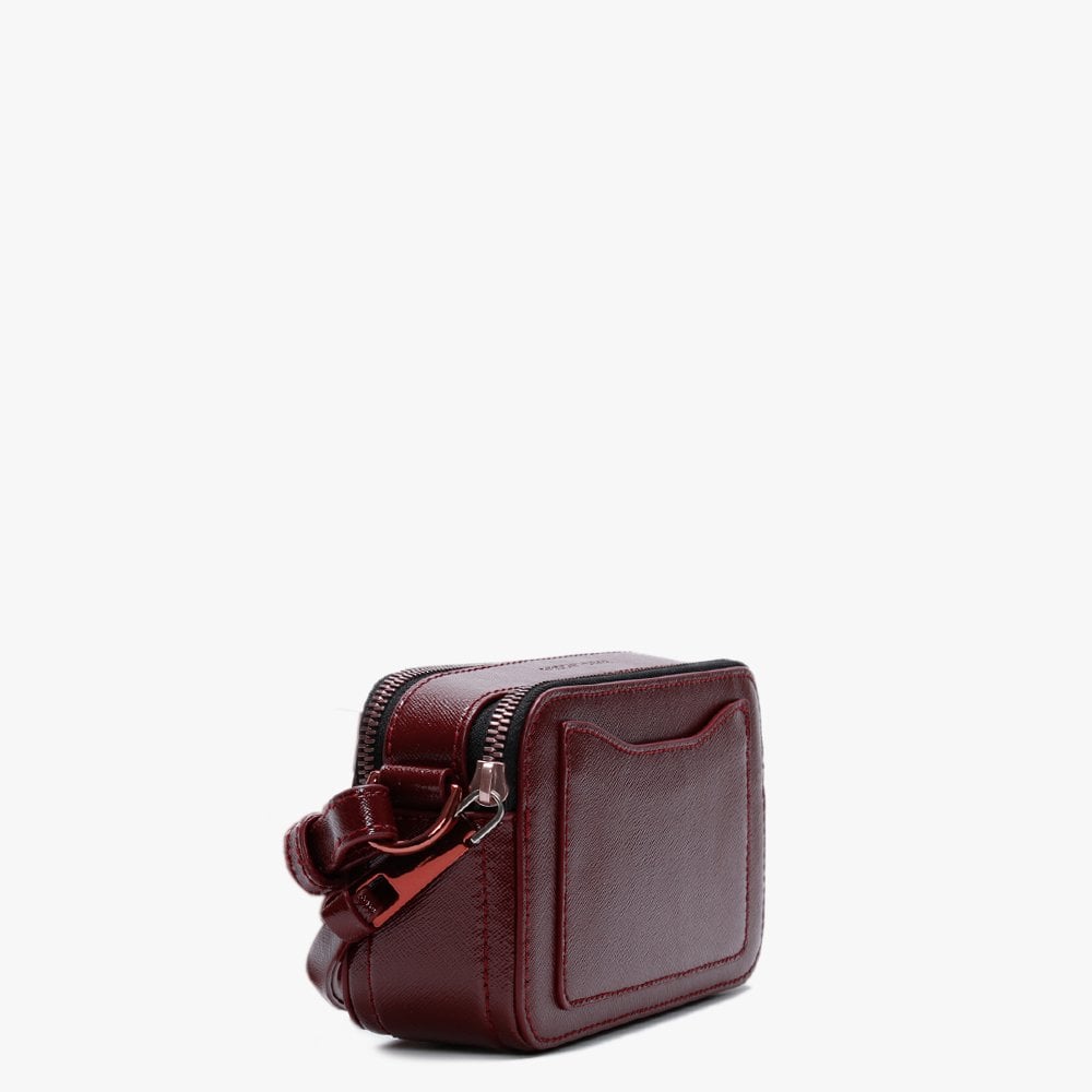 The Snapshot DTM Wine Leather Cross-Body Bag