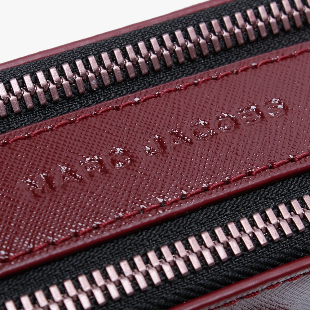 The Snapshot DTM Wine Leather Cross-Body Bag