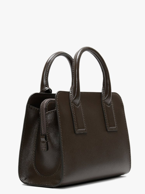 The Little Big Shot DTM Ash Leather Tote Bag